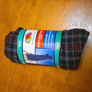 New mens fleece pajama pants